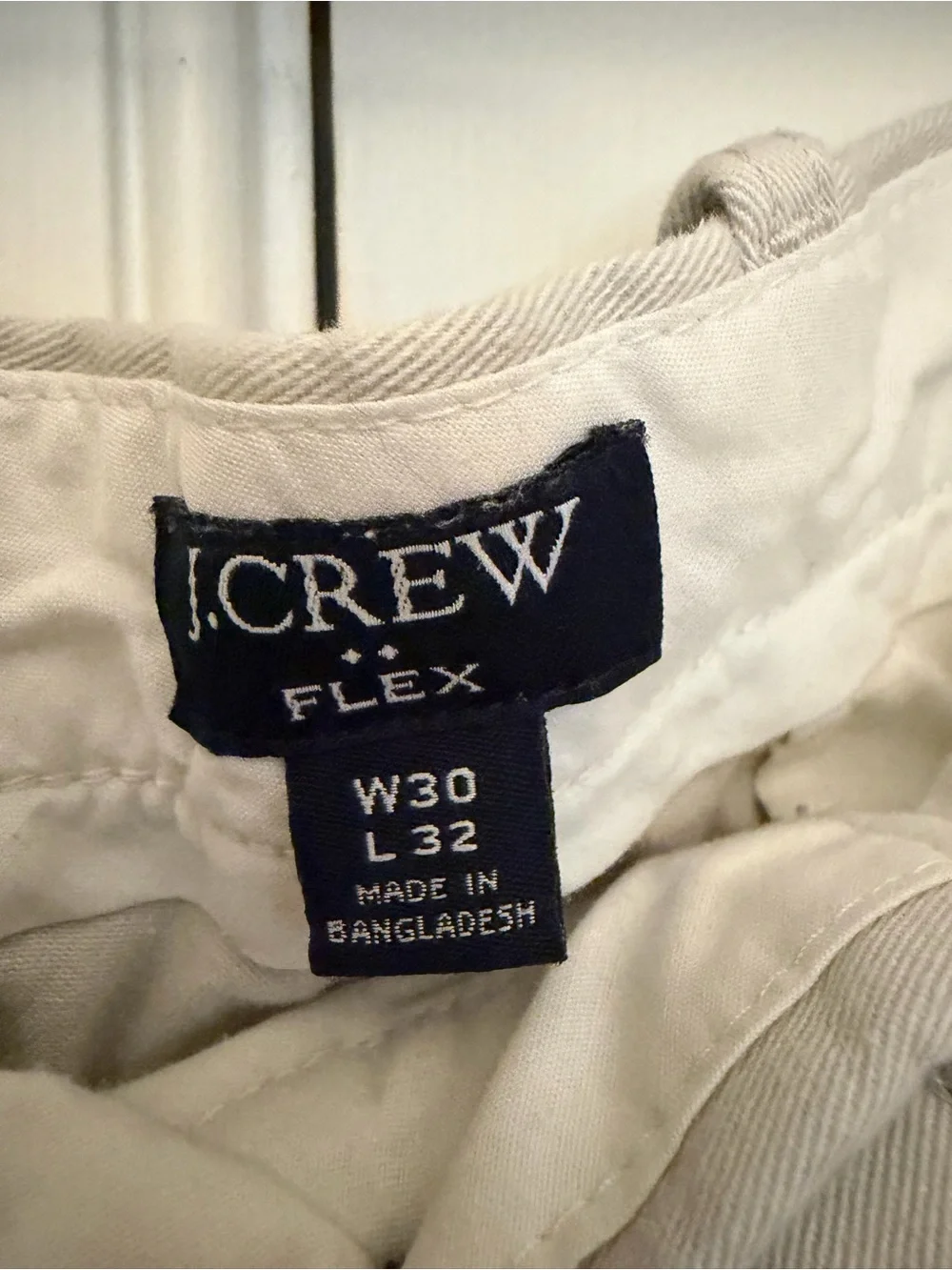 Classic Men's Straight Chino Pants - Light Khakis